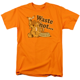 Garfield Waste Not - Men's Regular Fit T-Shirt Men's Regular Fit T-Shirt Garfield   