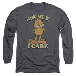 Garfield Ask Me - Men's Long Sleeve T-Shirt Men's Long Sleeve T-Shirt Garfield   
