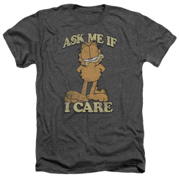 Garfield Ask Me - Men's Heather T-Shirt Men's Heather T-Shirt Garfield   