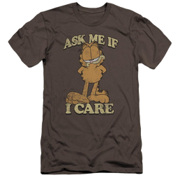 Garfield Ask Me - Men's Premium Slim Fit T-Shirt Men's Premium Slim Fit T-Shirt Garfield   