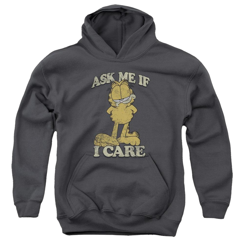 Garfield Ask Me - Youth Hoodie (Ages 8-12) Youth Hoodie (Ages 8-12) Garfield   