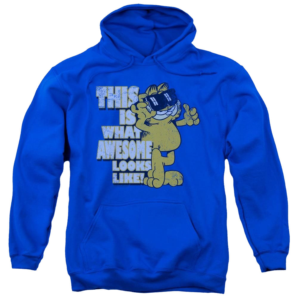 Garfield Awesome - Pullover Hoodie Pullover Hoodie Garfield   
