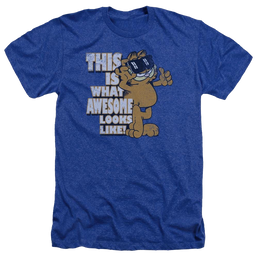 Garfield Awesome - Men's Heather T-Shirt Men's Heather T-Shirt Garfield   