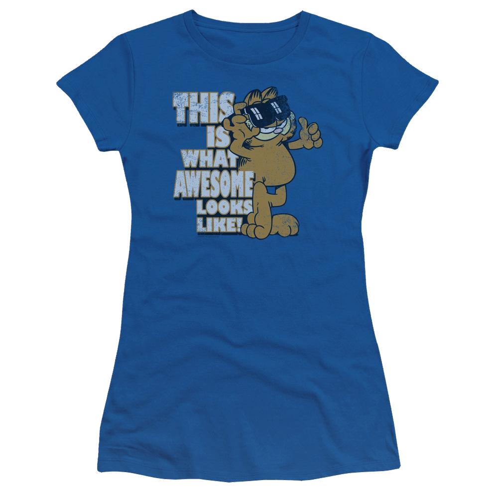 Garfield Awesome - Juniors T-Shirt Juniors T-Shirt Garfield   