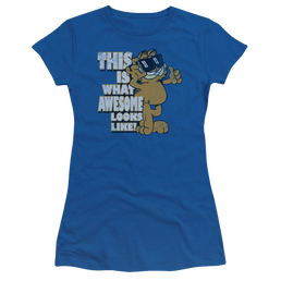 Garfield Awesome - Juniors T-Shirt Juniors T-Shirt Garfield   