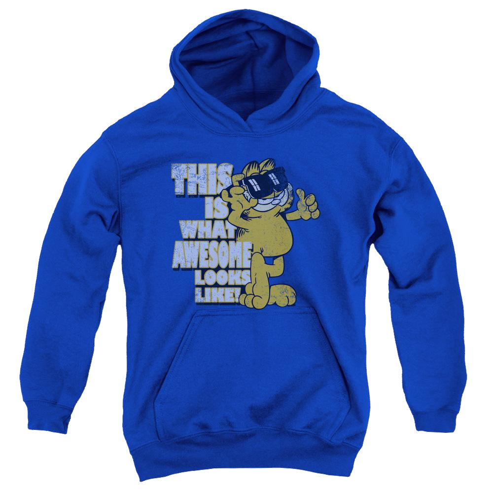 Garfield Awesome - Youth Hoodie (Ages 8-12) Youth Hoodie (Ages 8-12) Garfield   