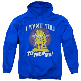 Garfield I Want You - Pullover Hoodie Pullover Hoodie Garfield   