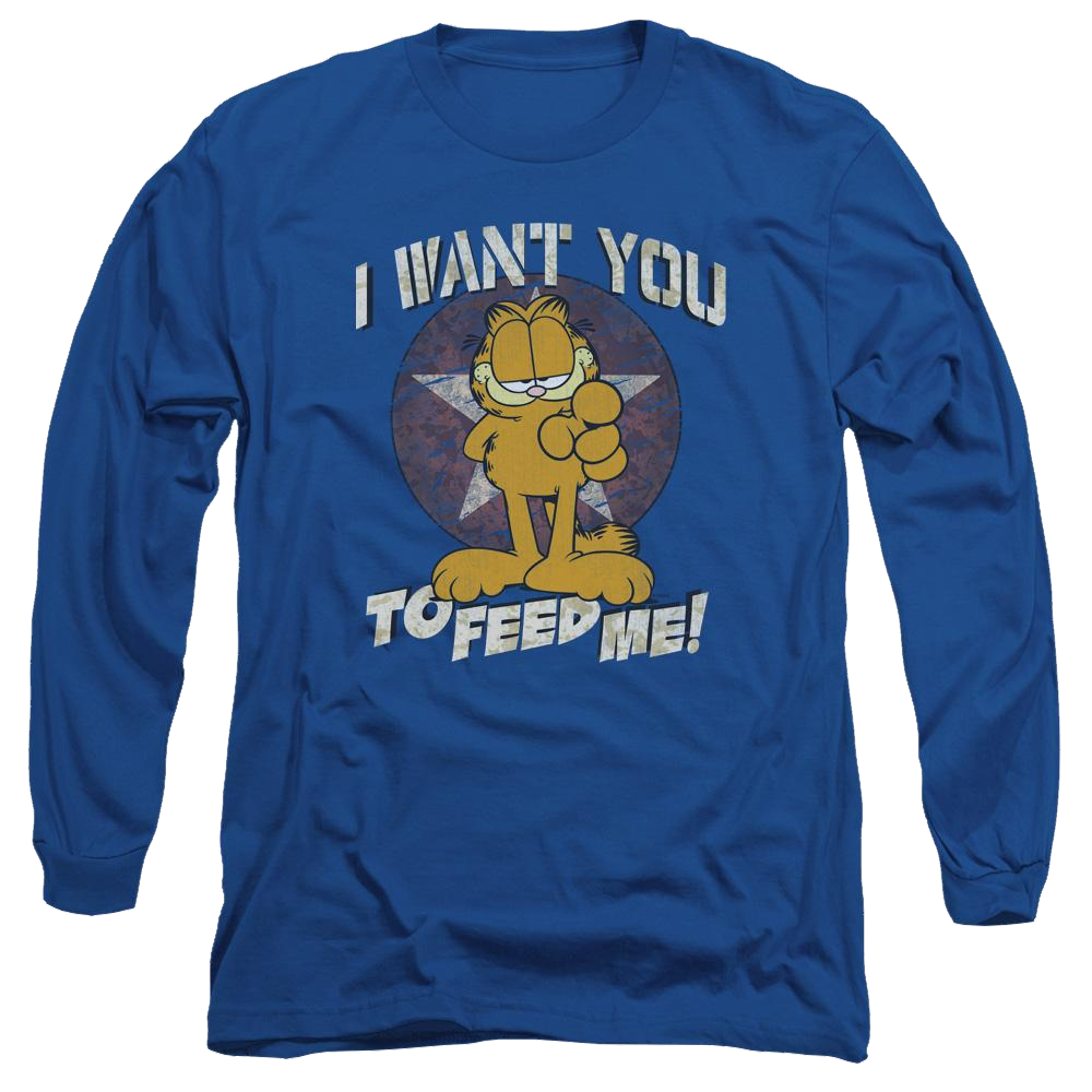 Garfield I Want You - Men's Long Sleeve T-Shirt Men's Long Sleeve T-Shirt Garfield   