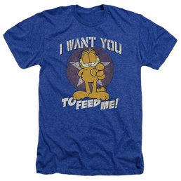 Garfield I Want You - Men's Heather T-Shirt Men's Heather T-Shirt Garfield   