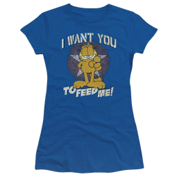 Garfield I Want You - Juniors T-Shirt Juniors T-Shirt Garfield   