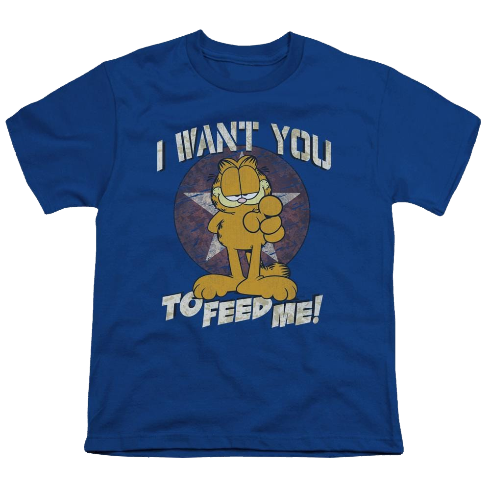 Garfield I Want You - Youth T-Shirt (Ages 8-12) Youth T-Shirt (Ages 8-12) Garfield   