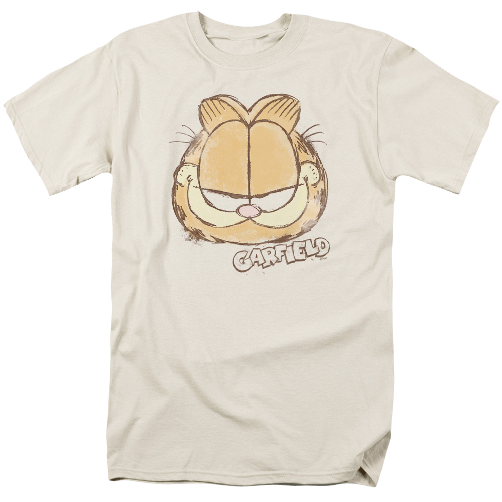 Garfield Water Color Cat - Men's Regular Fit T-Shirt Men's Regular Fit T-Shirt Garfield   