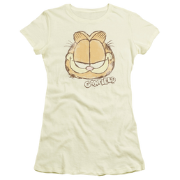 Garfield Water Color Cat - Juniors T-Shirt Juniors T-Shirt Garfield   