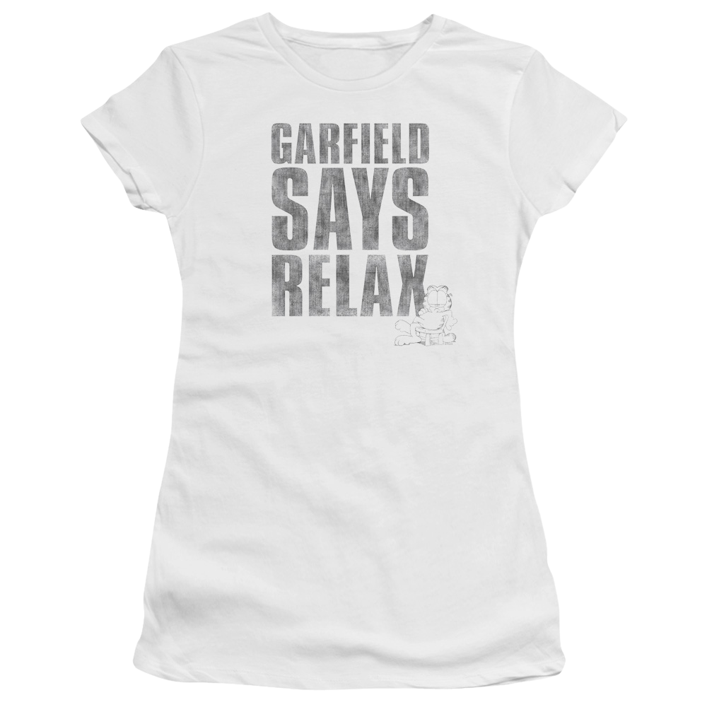 Garfield Relax - Juniors T-Shirt Juniors T-Shirt Garfield   