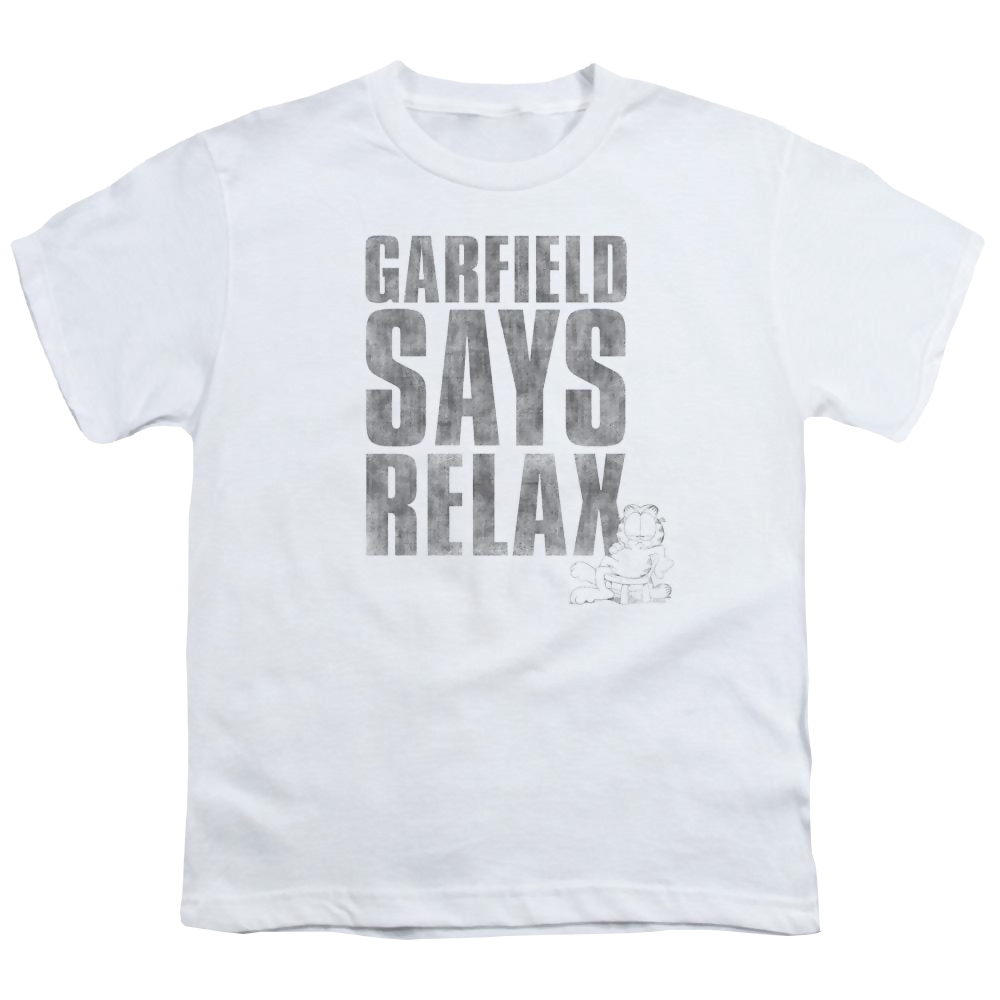 Garfield Relax - Youth T-Shirt (Ages 8-12) Youth T-Shirt (Ages 8-12) Garfield   