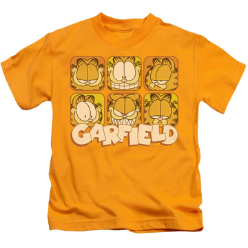 Garfield Many Faces - Kid's T-Shirt (Ages 4-7) Kid's T-Shirt (Ages 4-7) Garfield   