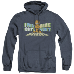 Garfield Rise Not Shine - Heather Pullover Hoodie Heather Pullover Hoodie Garfield   