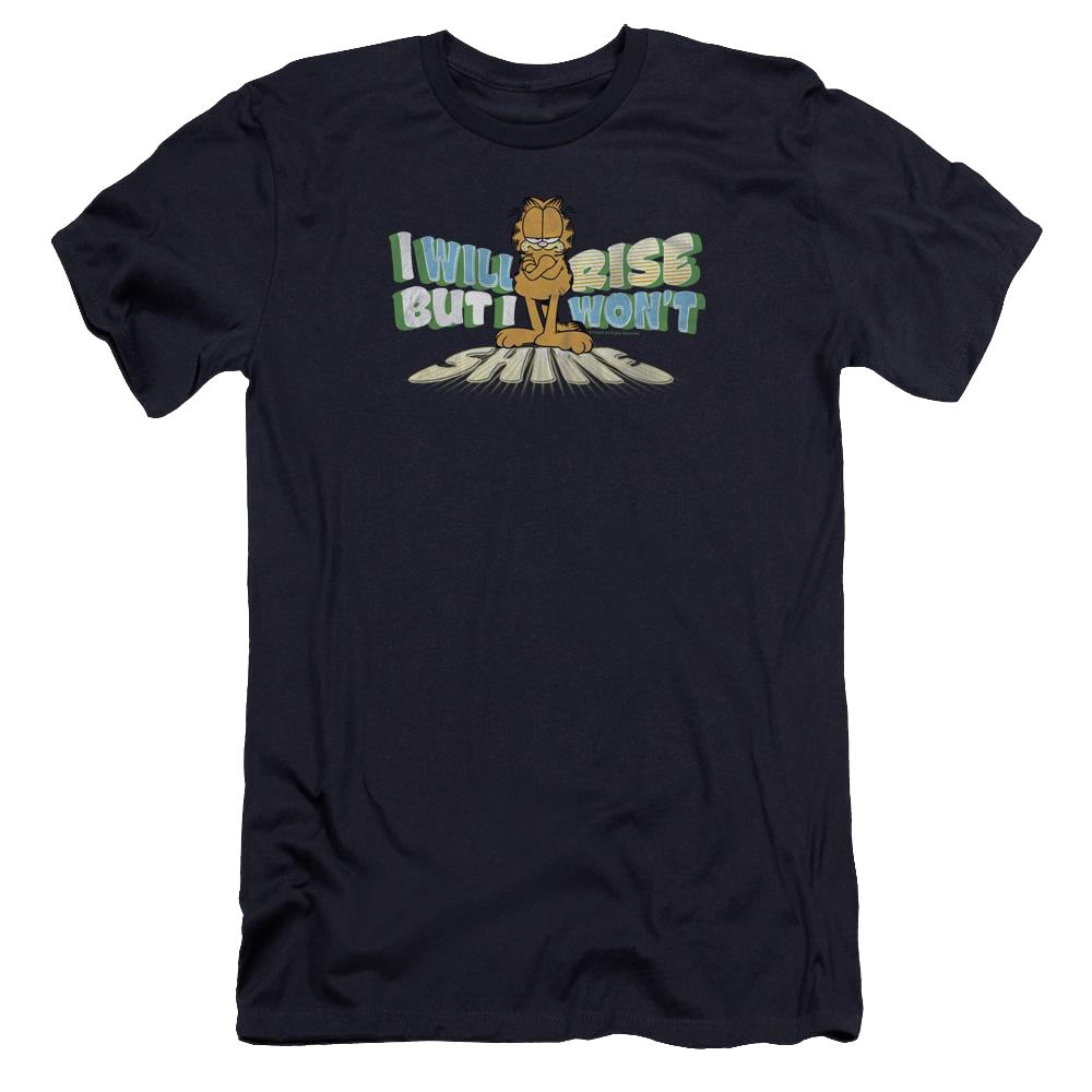 Garfield Rise Not Shine - Men's Premium Slim Fit T-Shirt Men's Premium Slim Fit T-Shirt Garfield   