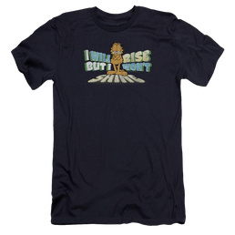 Garfield Rise Not Shine - Men's Premium Slim Fit T-Shirt Men's Premium Slim Fit T-Shirt Garfield   