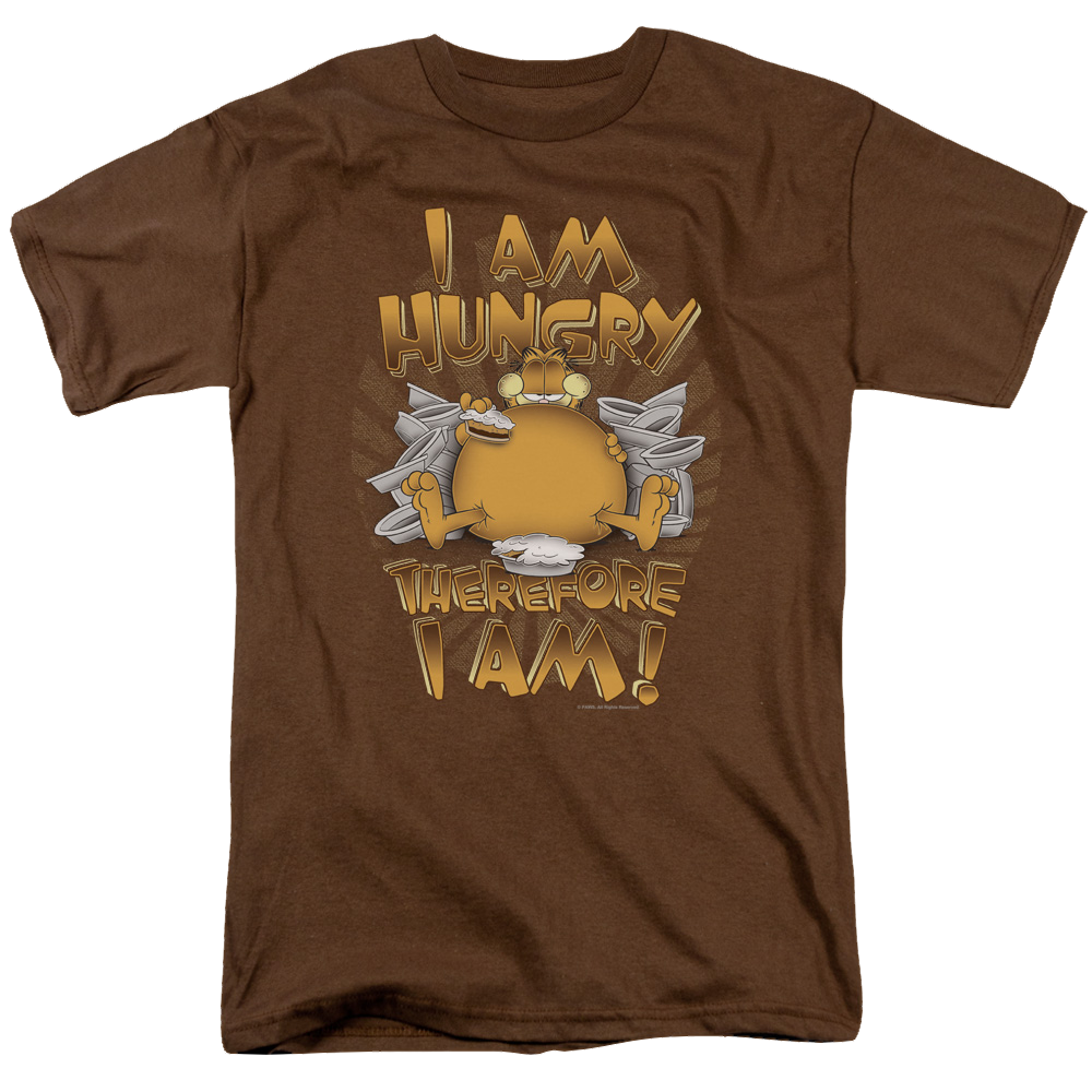 Garfield Therefore I Am - Men's Regular Fit T-Shirt Men's Regular Fit T-Shirt Garfield   