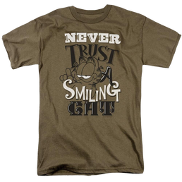 Garfield Never Trust - Men's Regular Fit T-Shirt Men's Regular Fit T-Shirt Garfield   