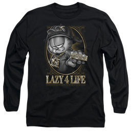 Garfield Lazy 4 Life - Men's Long Sleeve T-Shirt Men's Long Sleeve T-Shirt Garfield   