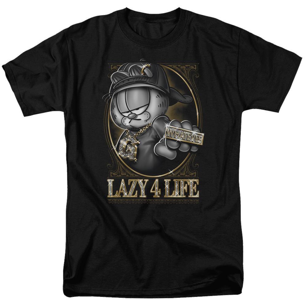 Garfield Lazy 4 Life - Men's Regular Fit T-Shirt Men's Regular Fit T-Shirt Garfield   