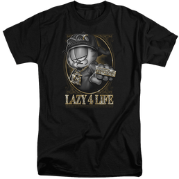 Garfield Lazy 4 Life - Men's Tall Fit T-Shirt Men's Tall Fit T-Shirt Garfield   