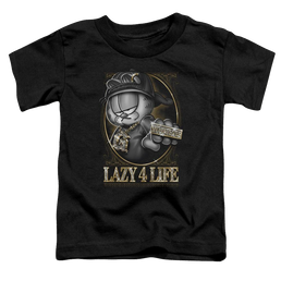 Garfield Lazy 4 Life - Toddler T-Shirt Toddler T-Shirt Garfield   