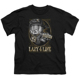 Garfield Lazy 4 Life - Youth T-Shirt (Ages 8-12) Youth T-Shirt (Ages 8-12) Garfield   