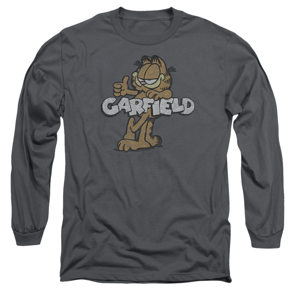 Garfield Retro Garf - Men's Long Sleeve T-Shirt Men's Long Sleeve T-Shirt Garfield   