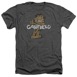 Garfield Retro Garf - Men's Heather T-Shirt Men's Heather T-Shirt Garfield   