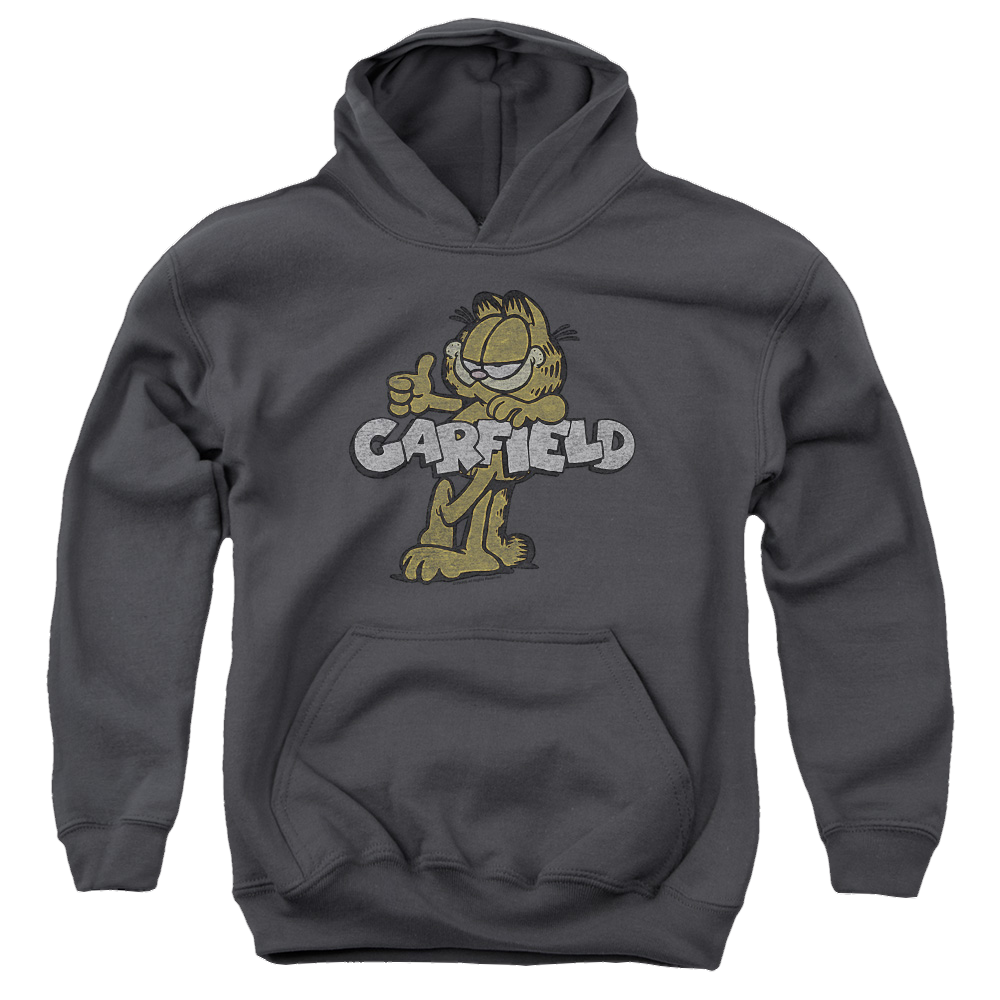 Garfield Retro Garf - Youth Hoodie (Ages 8-12) Youth Hoodie (Ages 8-12) Garfield   