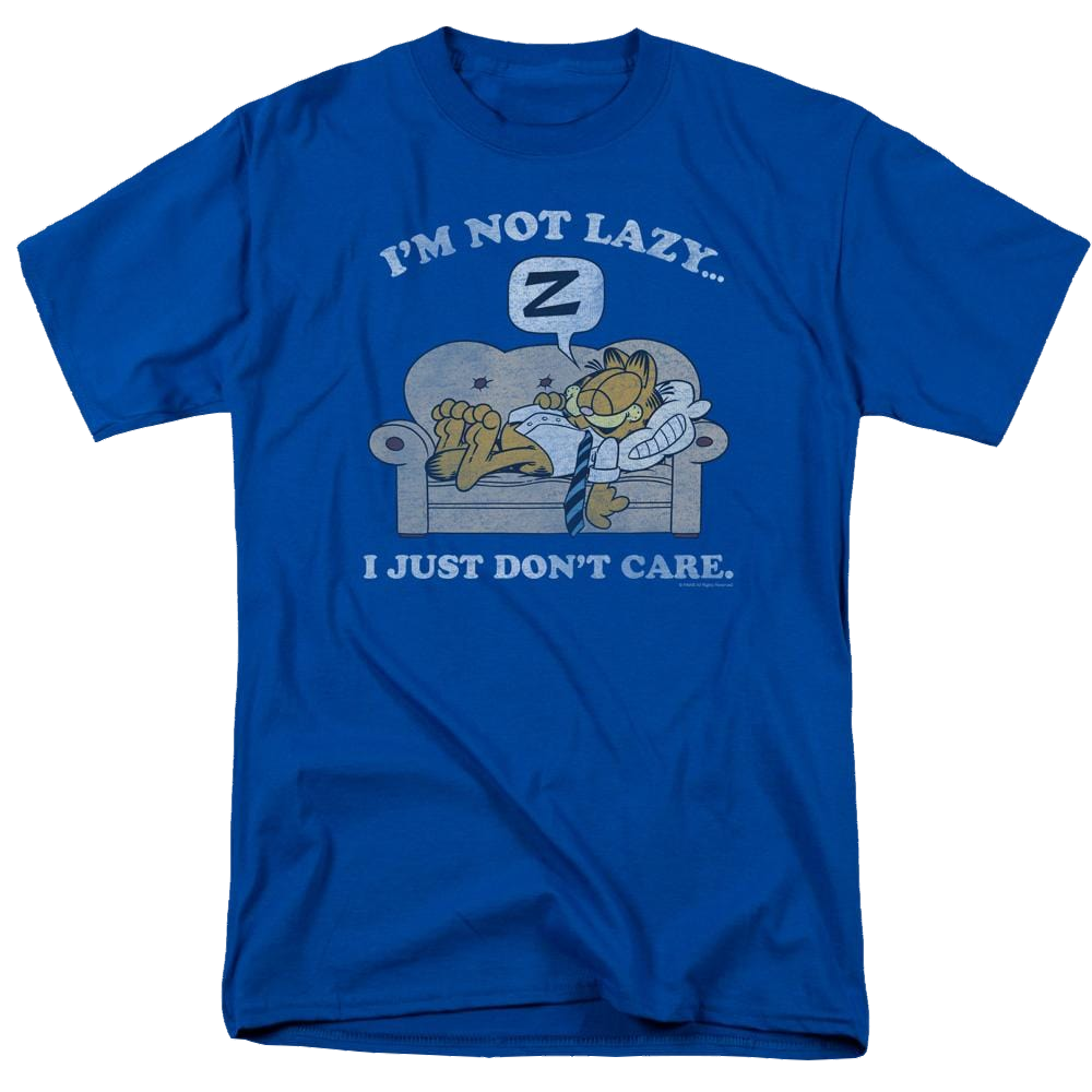 Garfield Not Lazy - Men's Regular Fit T-Shirt Men's Regular Fit T-Shirt Garfield   