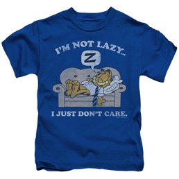 Garfield Not Lazy - Kid's T-Shirt (Ages 4-7) Kid's T-Shirt (Ages 4-7) Garfield   