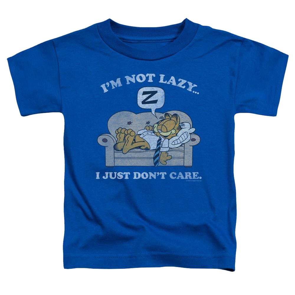 Garfield Not Lazy - Toddler T-Shirt Toddler T-Shirt Garfield   