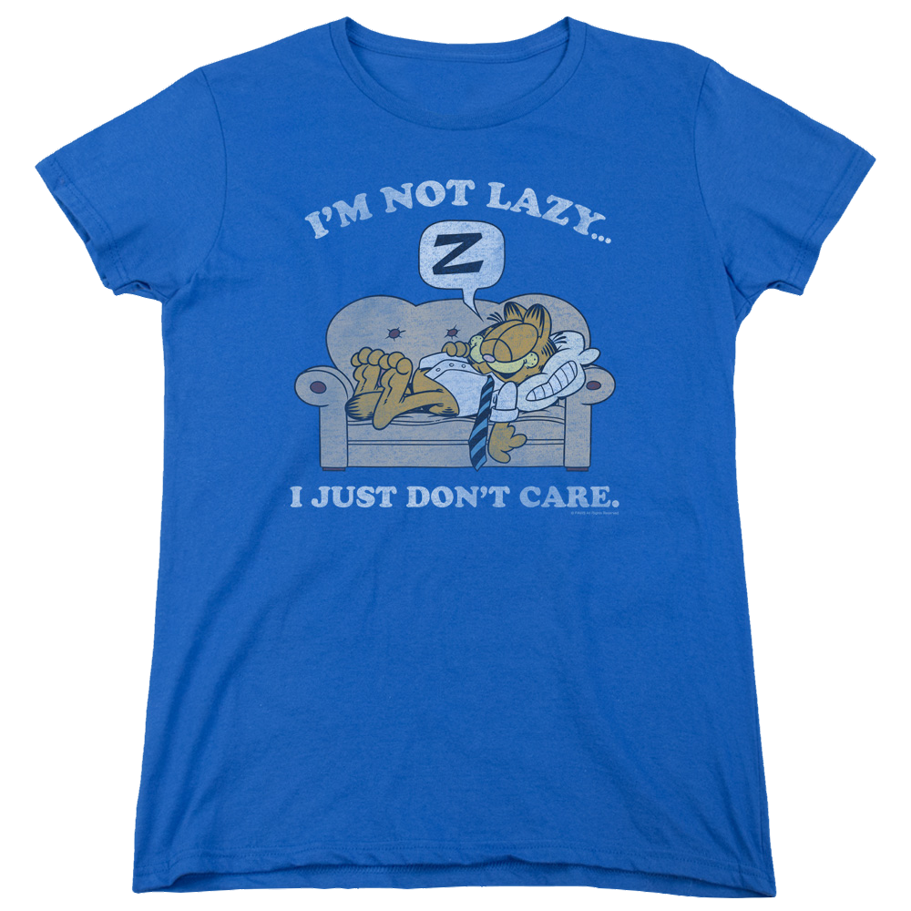 Garfield Not Lazy - Women's T-Shirt Women's T-Shirt Garfield   