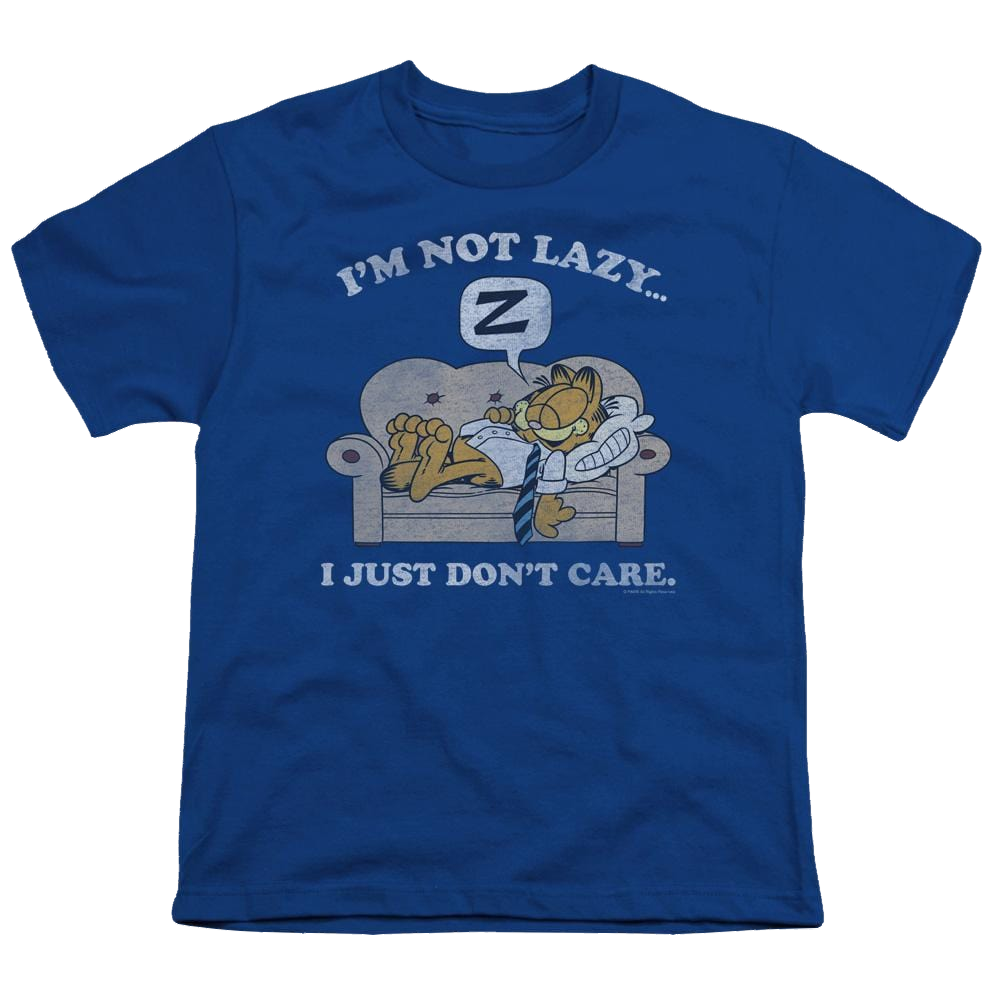 Garfield Not Lazy - Youth T-Shirt (Ages 8-12) Youth T-Shirt (Ages 8-12) Garfield   