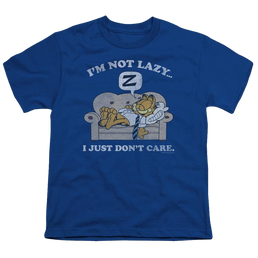 Garfield Not Lazy - Youth T-Shirt (Ages 8-12) Youth T-Shirt (Ages 8-12) Garfield   