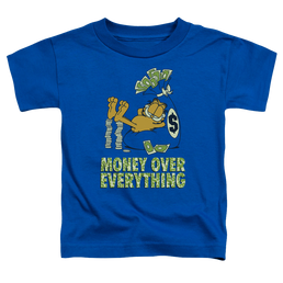 Garfield Money Is Everything - Toddler T-Shirt Toddler T-Shirt Garfield   