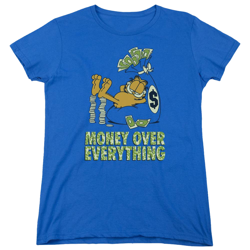 Garfield Money Is Everything - Women's T-Shirt Women's T-Shirt Garfield   