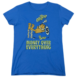 Garfield Money Is Everything - Women's T-Shirt Women's T-Shirt Garfield   