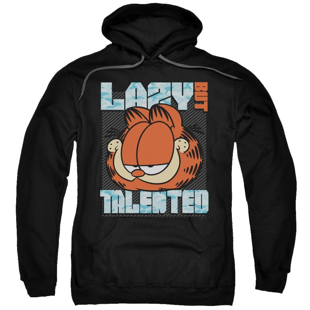 Garfield Lazy But Talented - Pullover Hoodie Pullover Hoodie Garfield   