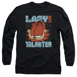 Garfield Lazy But Talented - Men's Long Sleeve T-Shirt Men's Long Sleeve T-Shirt Garfield   