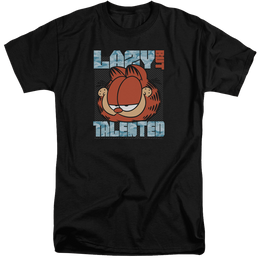Garfield Lazy But Talented - Men's Tall Fit T-Shirt Men's Tall Fit T-Shirt Garfield   