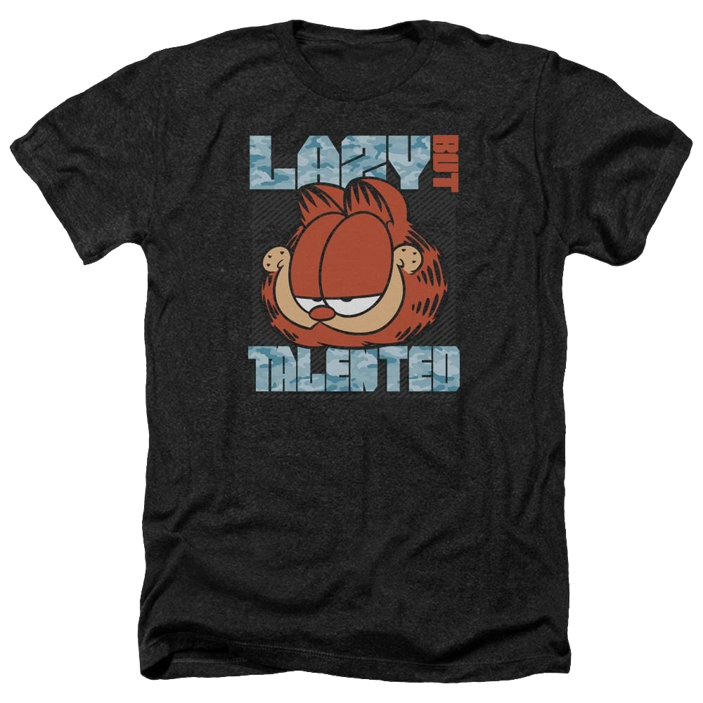 Garfield Lazy But Talented - Men's Heather T-Shirt Men's Heather T-Shirt Garfield   