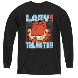 Garfield Lazy But Talented - Youth Long Sleeve T-Shirt Youth Long Sleeve T-Shirt Garfield   