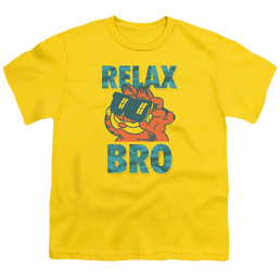 Garfield Relax Bro - Youth T-Shirt (Ages 8-12) Youth T-Shirt (Ages 8-12) Garfield   