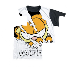 Garfield Torn - Youth Black Back T-Shirt (Ages 8-12) Youth Black Back T-Shirt (Ages 8-12) Garfield   