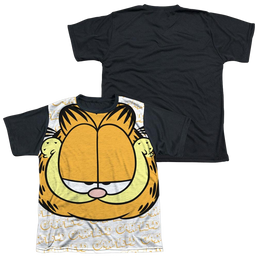 Garfield Big Face - Youth Black Back T-Shirt (Ages 8-12) Youth Black Back T-Shirt (Ages 8-12) Garfield   